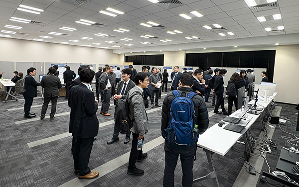 展示会場での様子