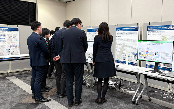 展示会場での様子